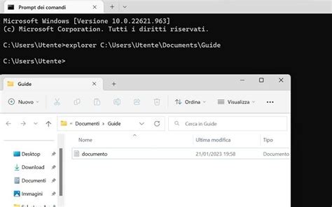 Come aprire file e cartelle dal Prompt Comandi di .